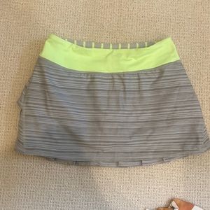 Lulu lemon tennis skirt